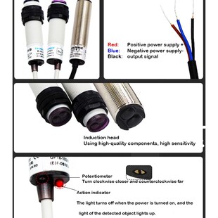 Free Shipping Photoelectric switch diffuse reflection type