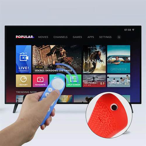 Silicone case compatible with 2024 Google tv sreamer 4k GY3L