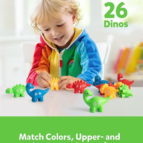 ABC dinsaurs Alphabet Matching Letters Fine Motor Toys恐龙字
