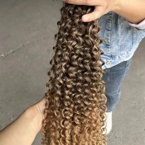 Curly Hair Extensions Synthetic Hair High Quality Water Wave