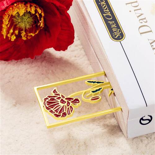 KristenCo Custom Birthflower Name Bookmark Colorful