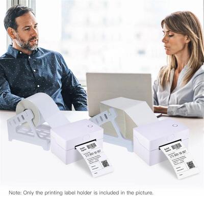 Label Holder for 4x6 Shipping Labels Printer Rolls and Fanfo