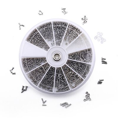 1box 12 Kinds Of Hot Sale Repair Part Tools Small Screws Nut