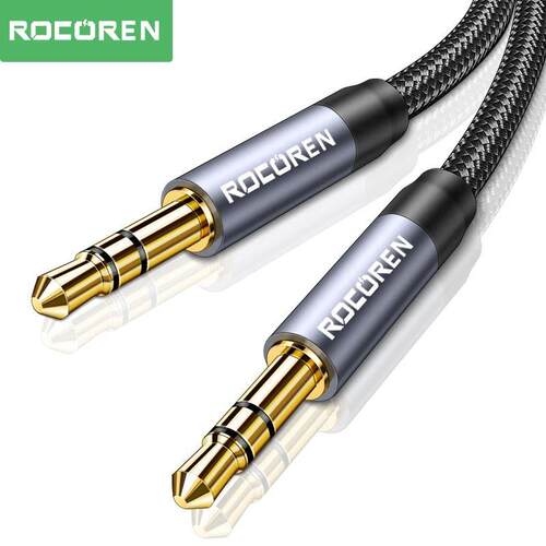Rocoren Audio Cable 3.5 mm Jack Male to Male Aux Cable For P