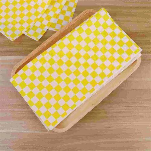100 Pcs Fruit Roll up Paper Food Wrapping Basket Serving