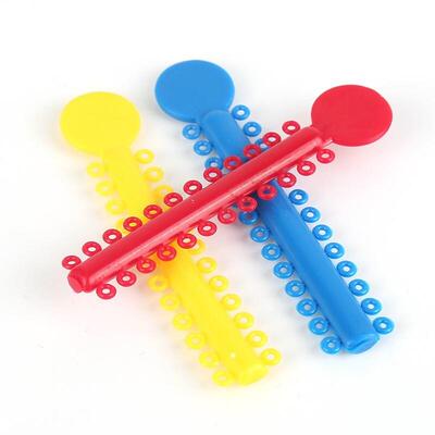 Rubber-Bands Teeth-Tools Orthodontics Elastic Dental Ligatio