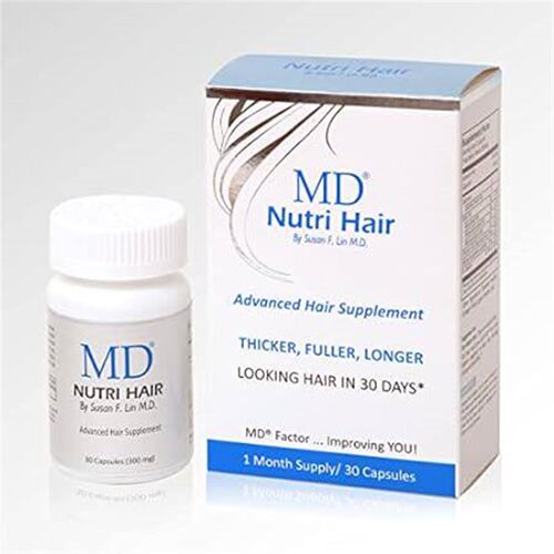 MD Nutri Hair Growth Supplement with Biotin (30 Capsules)