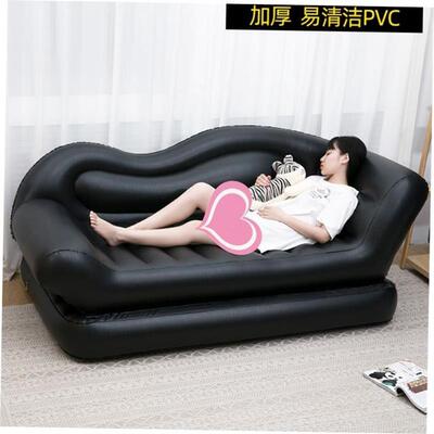Inflatable sofa bed outdoor folding air cushion bed sofa