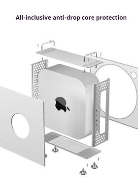 For Mac Mini M4 Stand Aluminum Alloy Computer Case Dissipati