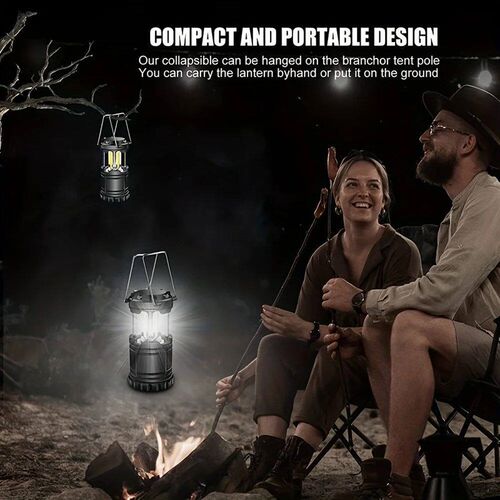 Camp Lamp, Outdoor Tent Light, Portable Lantern, Multifuncti