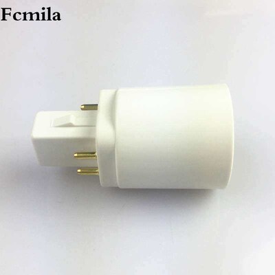 G24 to E27/E26/E14 conversion lamp holder 4 pin lamp holder