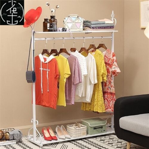 Simple hanger Portable Closet Hanging Clothing Garment Rack