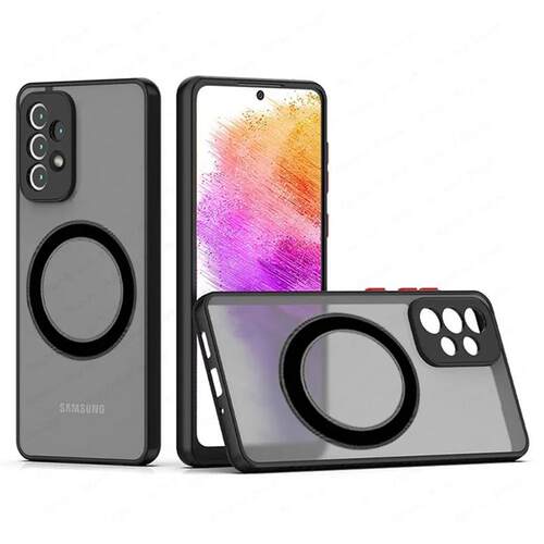 Magnetic Matte Case For  Galaxy A53  S24 Fe A13 A33 A52 A51