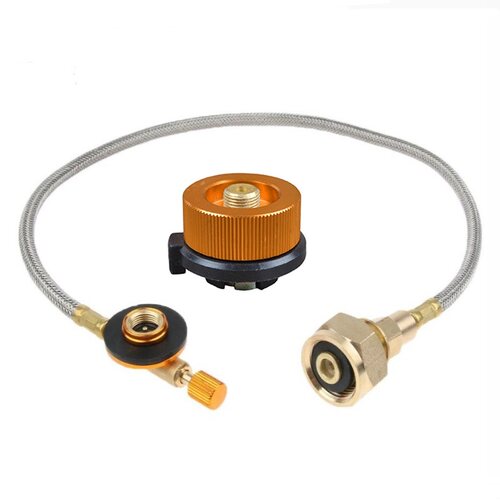 Outdoor Camping Gas Stove Propane Refill Adapter Burner LPG