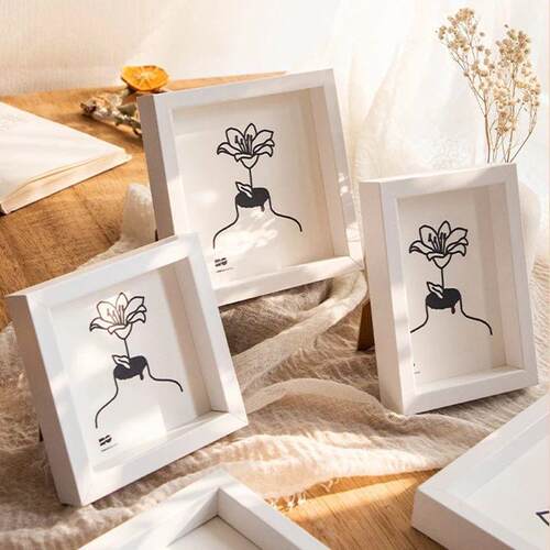 Wooden Photo Frame Picture Frames Shadow Box Frame Wall Phot