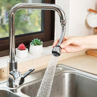 360 Adjustment Kitchen Faucet Extender Dual Mode Water Sav