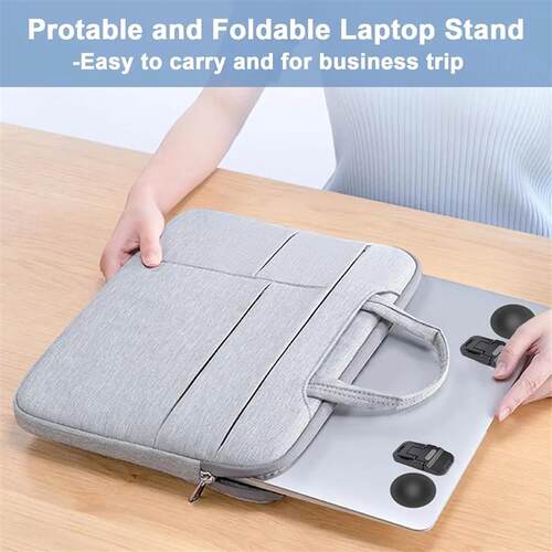 2pcs/Set Foldable Laptop Stand Portable Notebook Support Hol