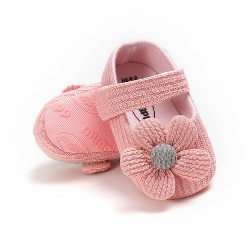 0-18M Baby Girls Cotton Shoes Retro Spring Autumn Toddlers P