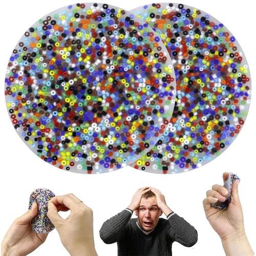 1/2Pcs Skin Picking Fidget Toy Picking Pad Fidget Silicone P