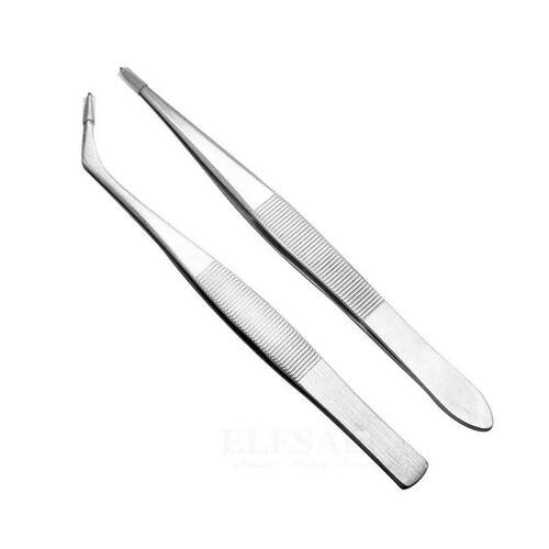 Stainless Steel Tweezers Grip Small Things For Makeup Eyebow