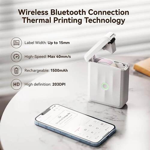 Niimbot D110/D11/H1S Mini Thermal Label Printer Portable Pap
