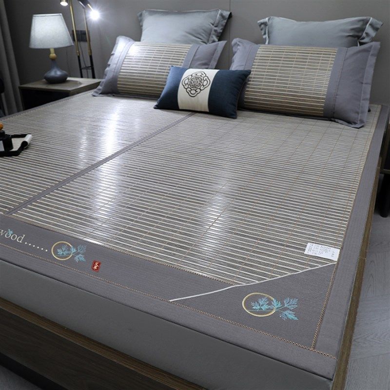 20新款艾草凉席竹席可折叠面天然竹席夏天凉席冰丝席藤席草席,床上用品,凉席/草席/麻席,淘宝优惠券,粉丝福利购,淘宝优惠卷