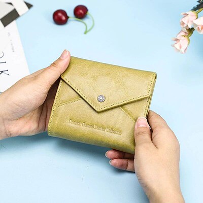 ContactS Women Short Wallet Womens Leather Wallet Female Pu