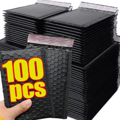 Wholesale Black White Foam Envelope Bags Self Seal Mailers P