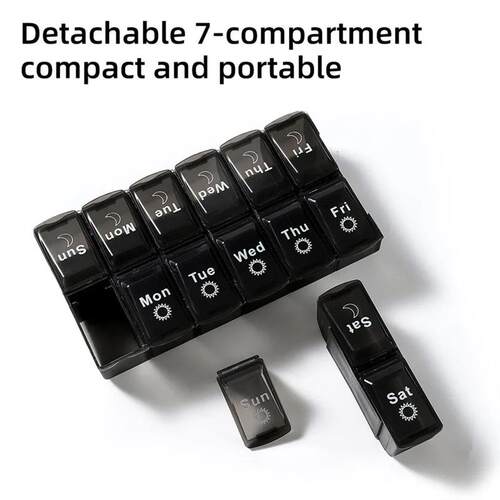 New 14 grids Pills Organizer for Travel Weekly Pills Box Pil