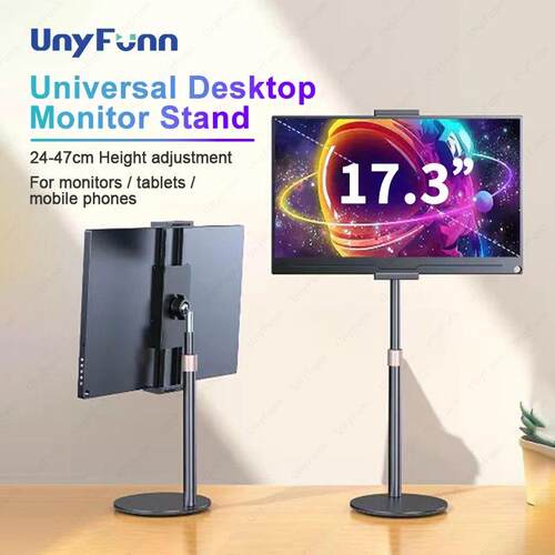 Cdisplay Portable Monitor Stand Adjustable Height Desktop Mo