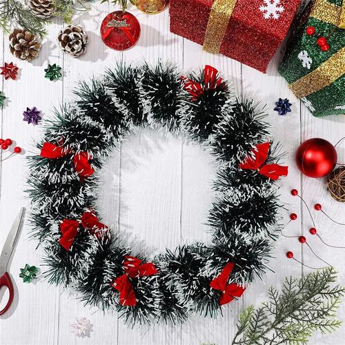 Christmas Tinsel Garland Artificial Christmas Garland Xmas M