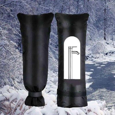 Extended Outdoor Faucet Cover Splash resistant Fasten Tape