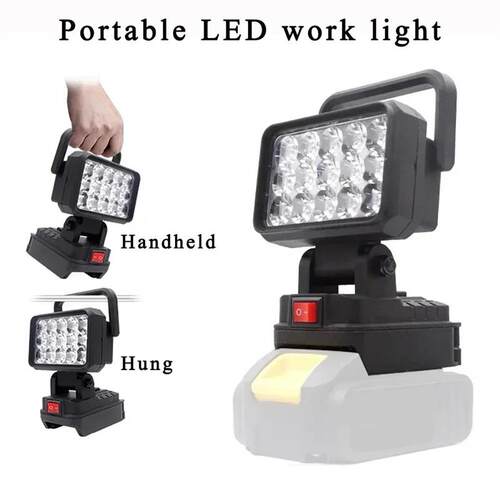 15 Beads LED Working Light Spotlight Portable Lamp Hand Lant