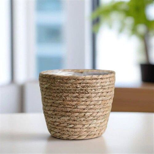 Woven Flower Pot Medium Size Straw Planter Basket for