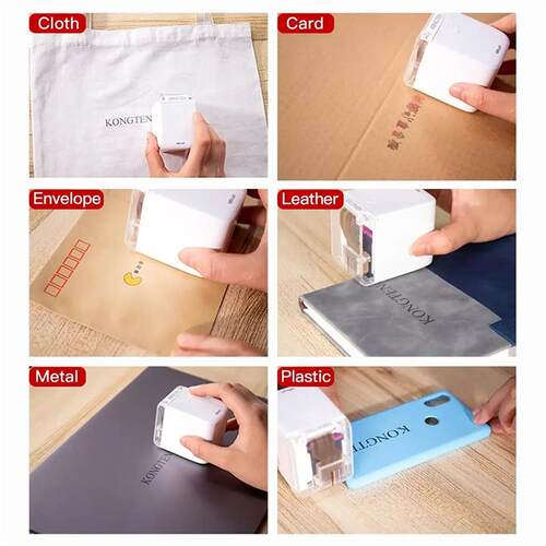 Mbrush Mini Portable Printer Inedible Handheld Color Inkjet
