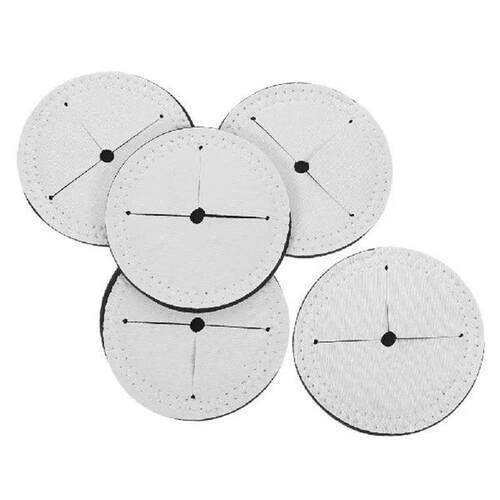 5 Pcs Red Heat Printing Cup Mat Glass Holder DIY for Drinks