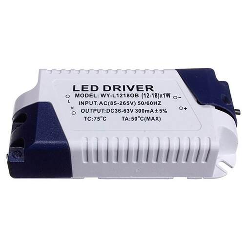 best price dc36-54v 18w 300ma led driver led strip light lam