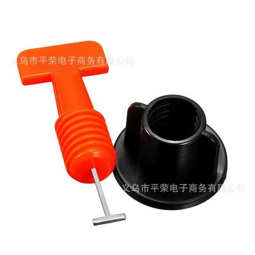 Tile T screed positioner can be reused tile leveler spot