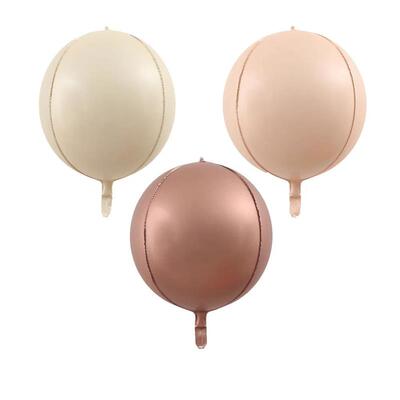 18/40Inch Cream Big Number Balloon Love Foil Helium Balloons