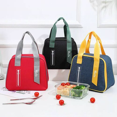 Portable Lunch Bag Lunch Box Insulated  Tote Pouch School Be