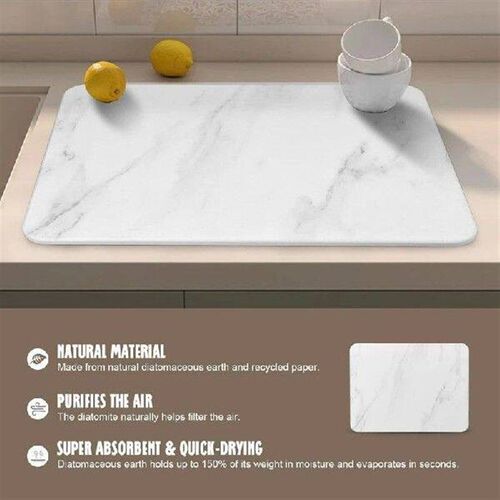 Stone Drying Mat Tableware Mat For Kitchen Counter, Super