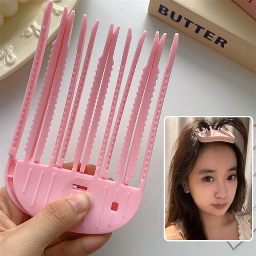 3/6Teeth Lazy Fluffy Hair Roots Clips Comb Hairs Styling Cur