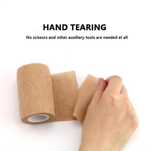 6 PACK Self-Adhesive Bandage Wrap Tape Waterproof Breathable