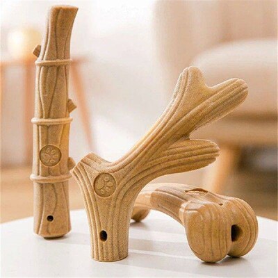 Chew Toys Indestructible Tough Durable Wood Plastic Log