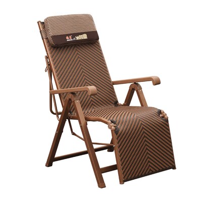 Folding chair, lounge chair, elderly nap chair, can sit or