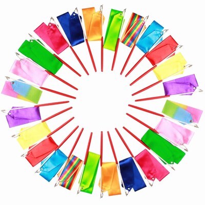 2 Meters 4M 6M Colorful Gym Ribbons Dance Ribbon Rhythmic Ar