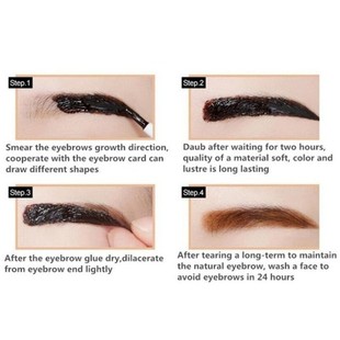 Makeup Eyebrow Gel Waproof Long Lasting Tint Makeup Brush