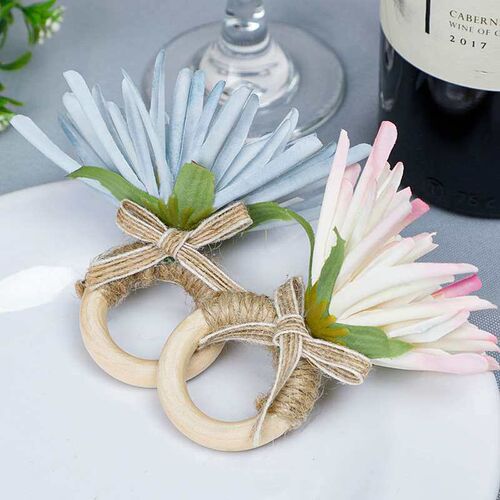 Western-style restaurant linen bow napkin buckle hotel set t