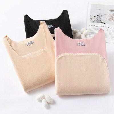 Womens Patch Markless Warm Vest For Womens Moral Double-si