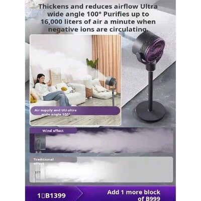 Home Air Circulation Fan Mute Turbo Fan Convection Floor